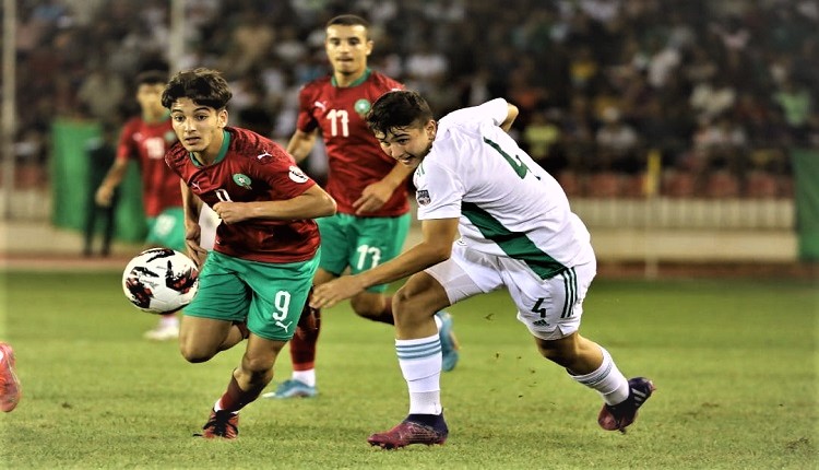 المنتخب المغربي والجزائري