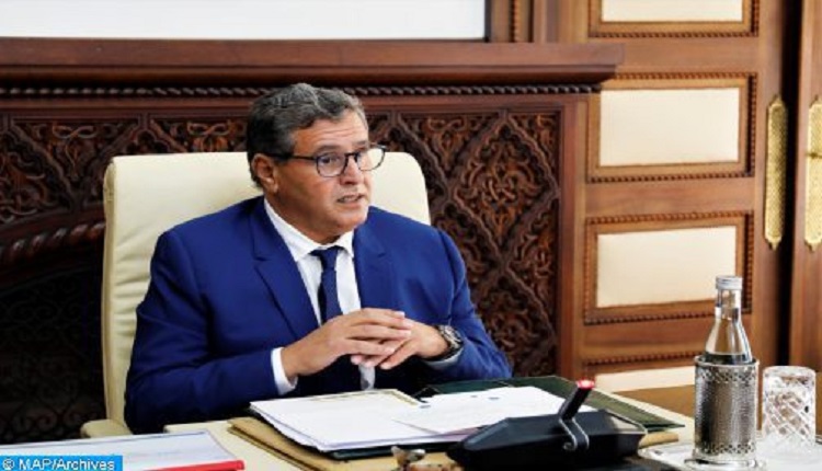 رئيس الحكومة عزيز أخنوش