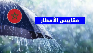 مقاييس الأمطار بالمغرب
