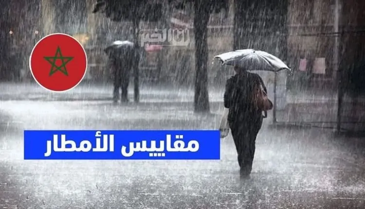 مقاييس الأمطار بالمغرب