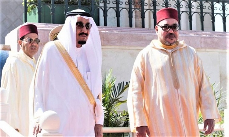 الملك سلمان بن عبد العزيز والملك محمد السادس