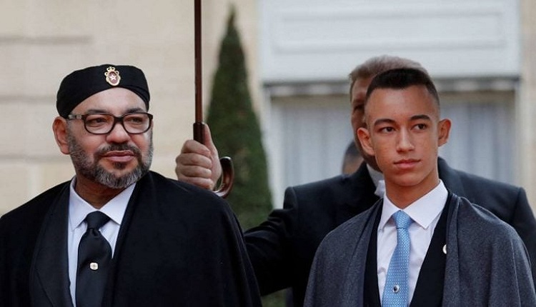 الملك محمد السادس وولي العهد مولاي الحسن
