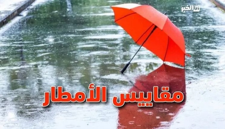 مقاييس الأمطار