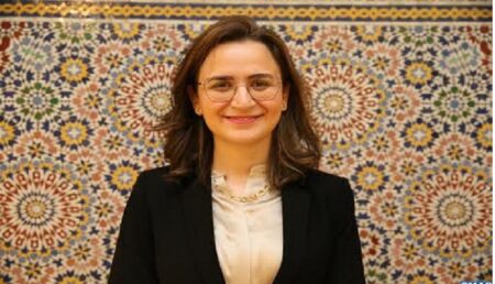 الوزيرة غيثة مزور
