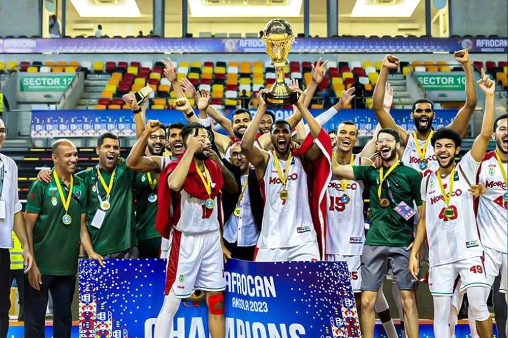 برقية تهنئة من الملك محمد السادس إلى أعضاء المنتخب الوطني لكرة السلة