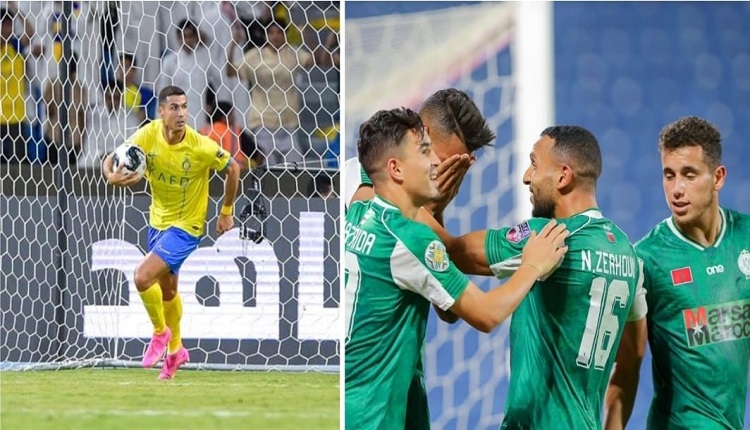 الرجاء الرياضي والنصر السعودي