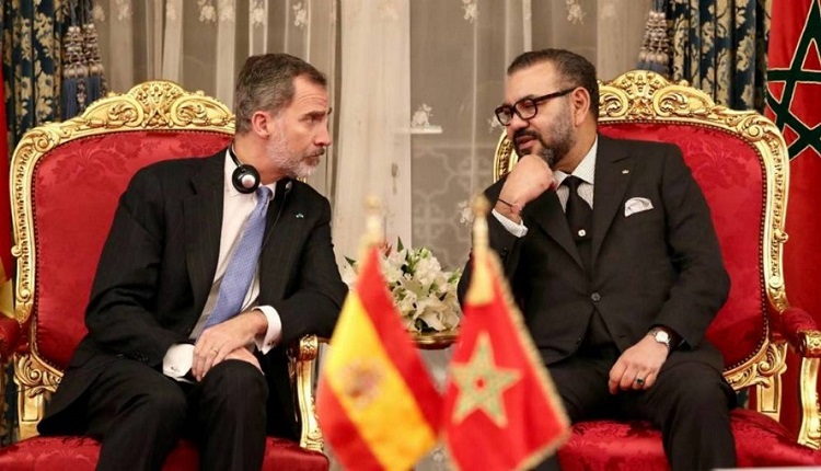 الملك محمد السادس وعاهل إسبانيا