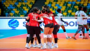 المنتخب الوطني للسيدات يفوز على الليسوتو في كأس أمم إفريقيا للكرة الطائرة