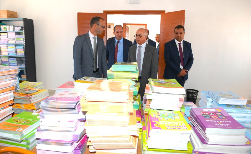بنموسى يقف على ترتيبات الدخول المدرسي الجديد