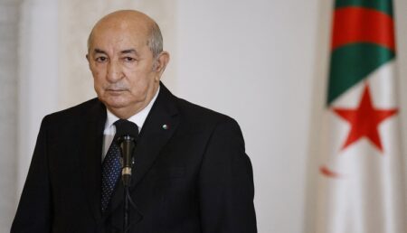 رئيس الجزائر عبد المجيد تبون