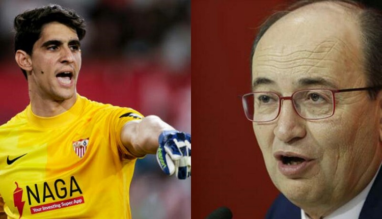 رئيس نادي إشبيلية يعلن حقيقة تفاوضات بونو وريال مدريد