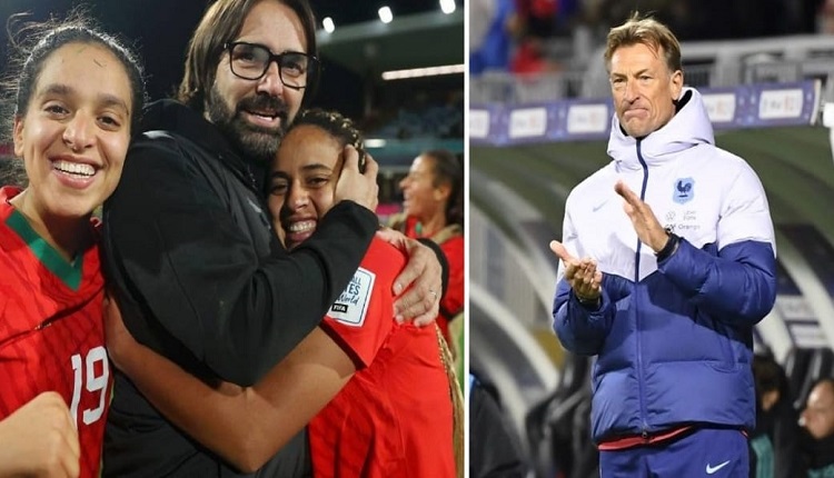 هيرفي رونار ومدرب المنتخب المغربي