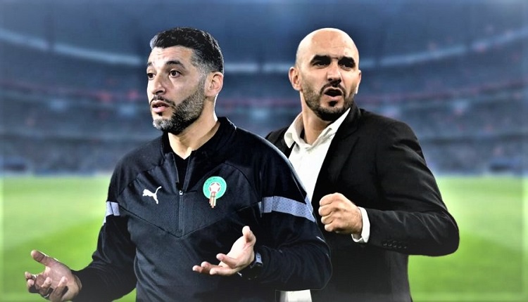 وليد الركراكي وعصام الشرعي