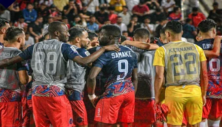 أولمبيك آسفي يفوز على الشباب الرياضي السالمي