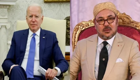 الرئيس الأمريكي يتصل هاتفيا بالملك محمد السادس