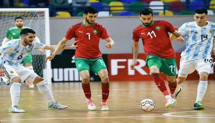 المنتخب المغربي داخل القاعة