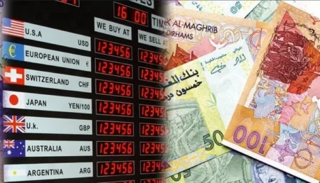 بنك المغرب_ أسعار صرف العملات الأجنبية مقابل الدرهم المغربي