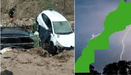 تحذير_ 11 مدينة مغربية معنية بطقس صعب ومتقلب الليلة