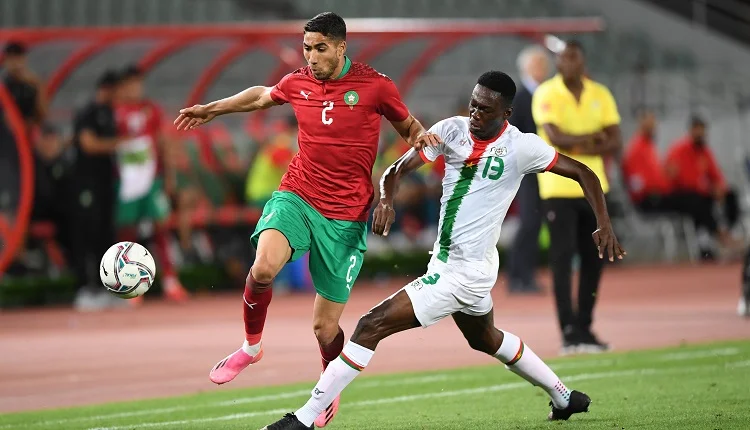 تغيير توقيت مباراة المنتخب المغربي وبوركينا فاسو