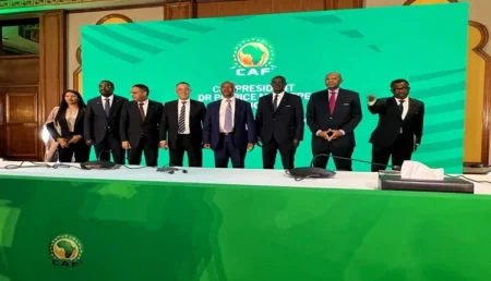 تهنئة خاصة من الأمين العام للاتحاد الأفريقي لكرة القدم الكاف اتجاه المغرب