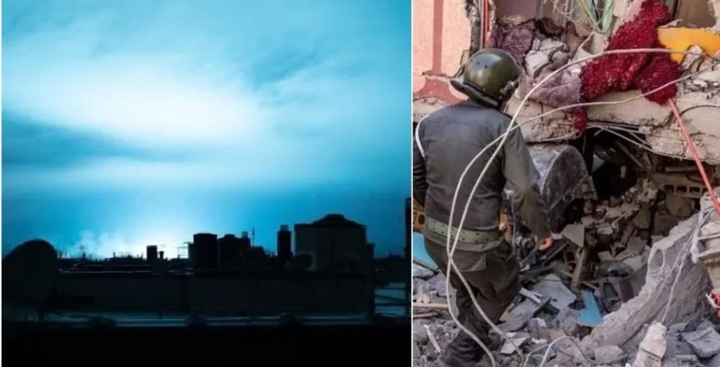 حقيقة الضوء الذي شاهده المغاربة قبل الزلزال