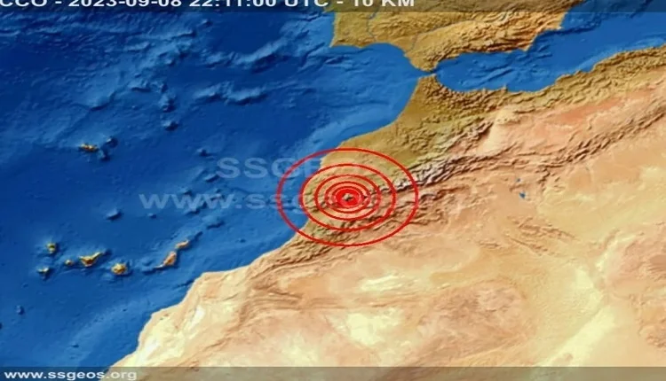 دراسة.. زلزال المغرب رفع الأرض ب20 سنتيمتر