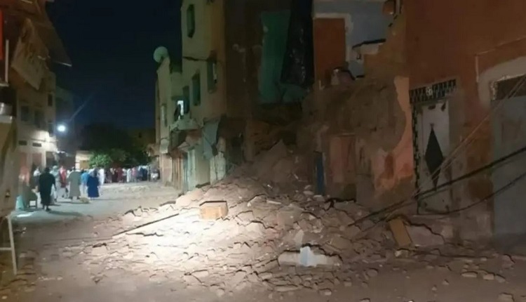 زلزال المغرب