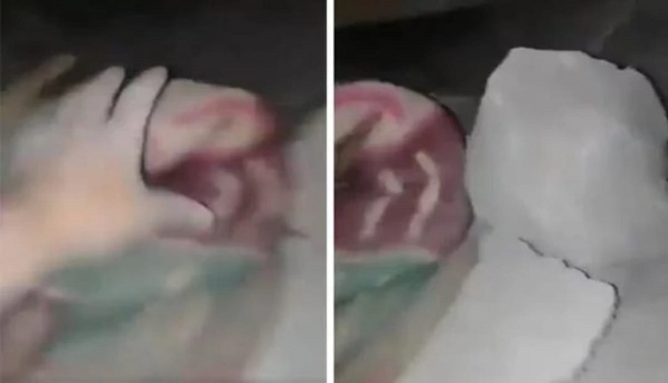 فيديو مؤلم لأب يبحث عن أولاده تحت الأنقاض
