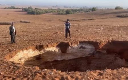 أسباب ظهور حفرة نواحي الجديدة