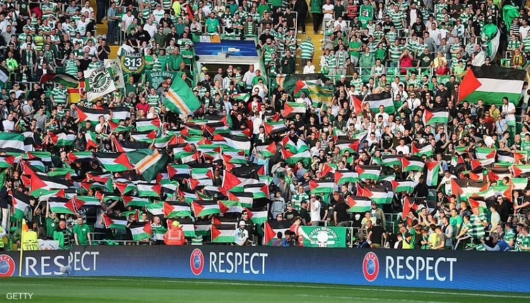 إيقاف لاعب مغربي بسبب دعمه القضية الفلسطينية