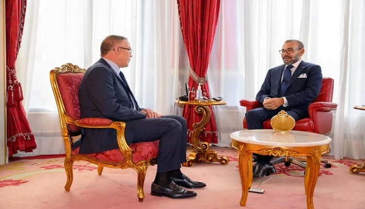 الملك محمد السادس يستقبل لقجع