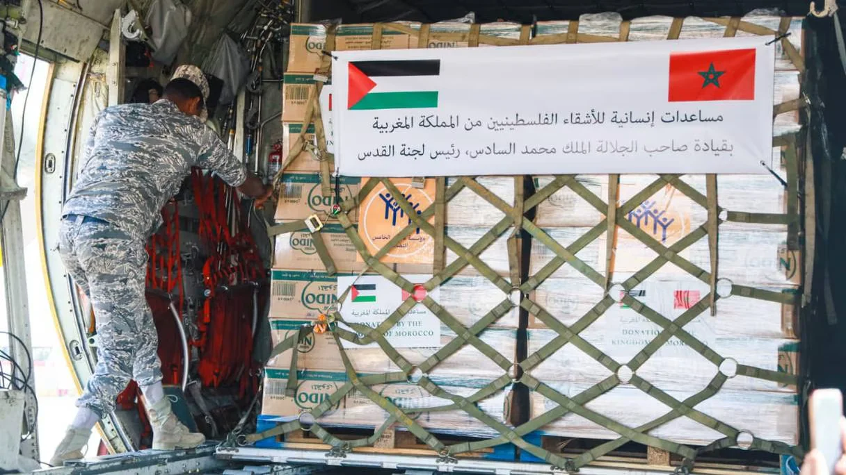 توزيع كميات مهمة من المساعدات الإنسانية العاجلة بالقدس الشريف