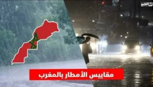 مقاييس الأمطار بالمغرب