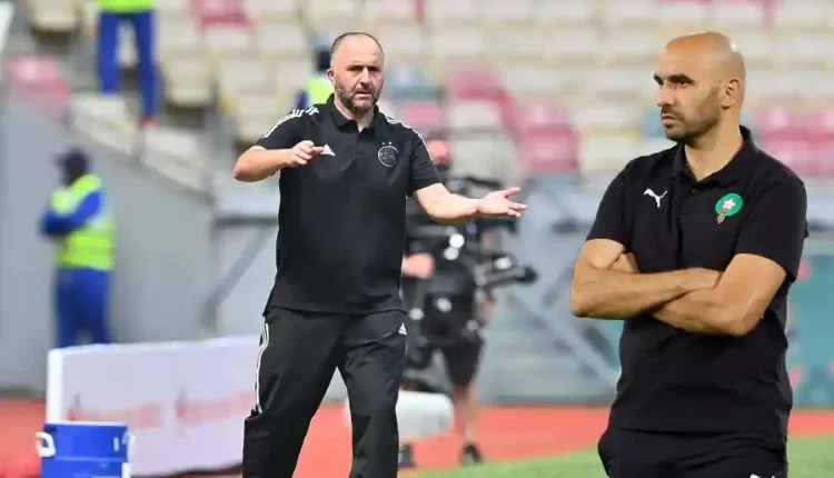 احتمال مواجهة المنتخب المغربي لمنتخب الجزائر