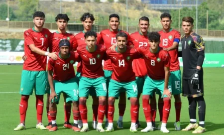 الجامعة الملكية المغربية لكرة القدم تكرم المنتخب الوطني لأقل من 17 سنة