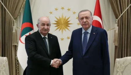 الرئيس الجزائري وأردوغان
