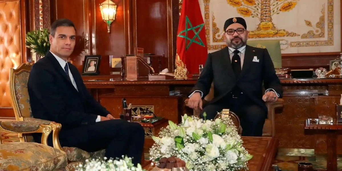 برقية تهنئة من الملك إلى السيد بيدرو سانشيز