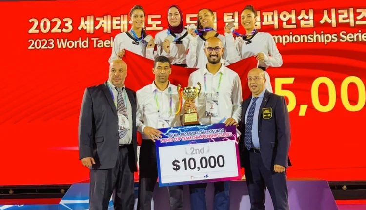المنتخب المغربي للإناث يتوج وصيفا لبطل كأس العالم للتايكوندو