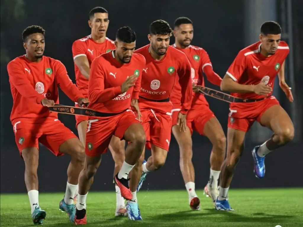 المنتخب المغربي يبدأ تحضيراته لمباراة تنزانيا في تصفيات كأس العالم 2026