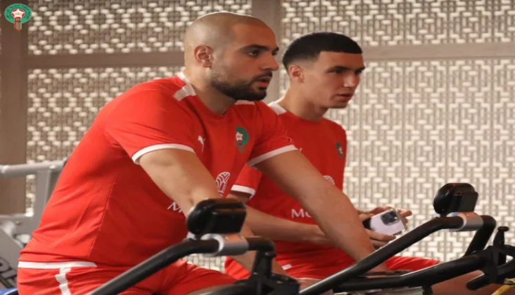المنتخب المغربي يواصل استعداداته لمباراة تنزانيا