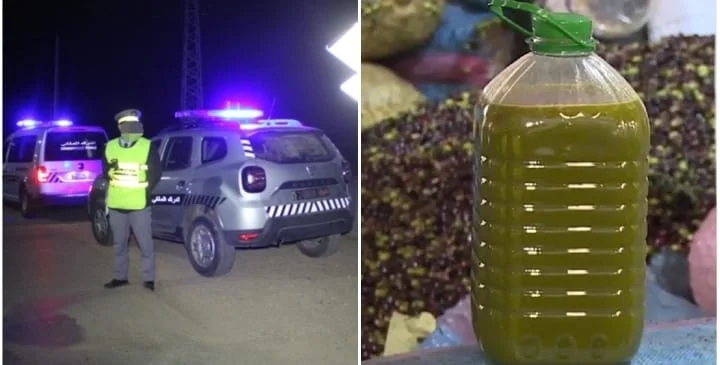 حجز كمية كبيرة من الزيوت المغشوشة متجهة لمدينة بني ملال