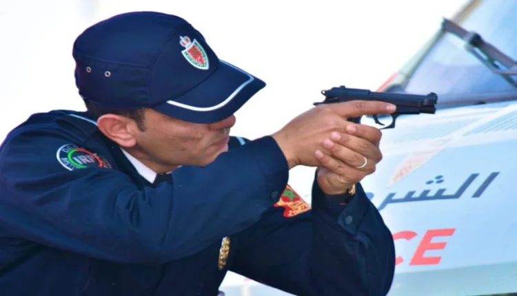 شفشاون_ مفتش شرطة يضطر.