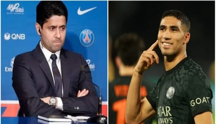 ناصر الخليفي وأشرف حكيمي