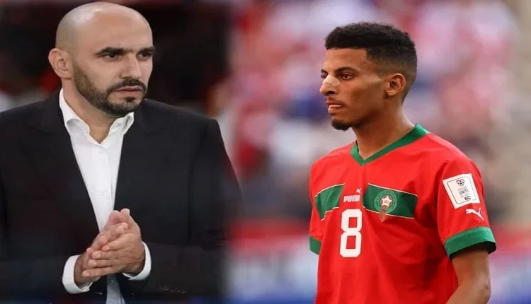 وليد الركراكي وعز الدين أوناحي