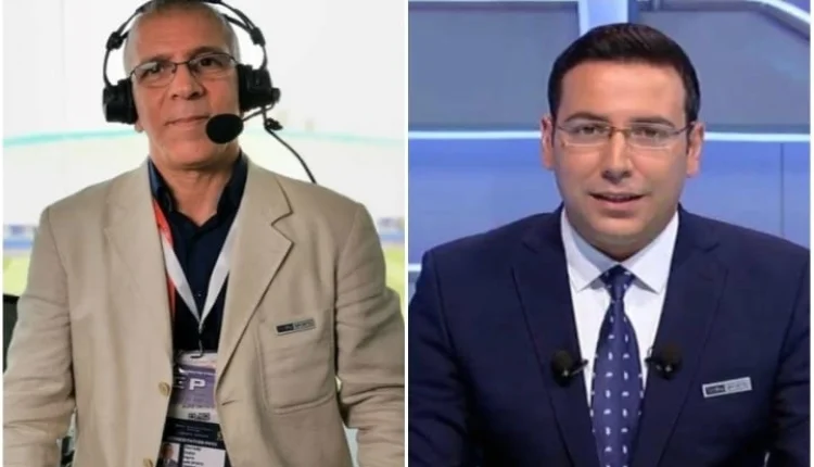 أمين سبتي يجلد حفيظ دراجي ـ صورة ـ