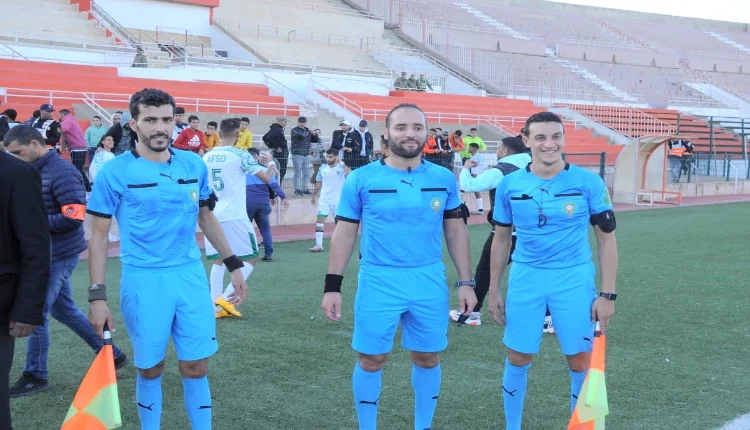 الإشادات تنهال على ثلاثي التحكيم من عصبة الشمال