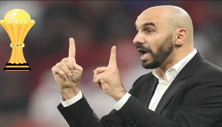 شرط واحد وضعه وليد الركراكي للفوز بكأس إفريقيا