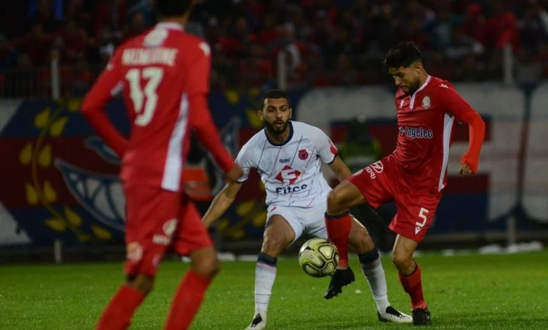 فريق أولمبيك آسفي يفوز على ضيفه الوداد الرياضي (2-1)