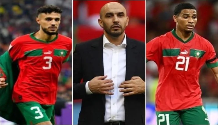 اجتماع خاص يجمع وليد الركراكي بأمين عدلي ومزراوي