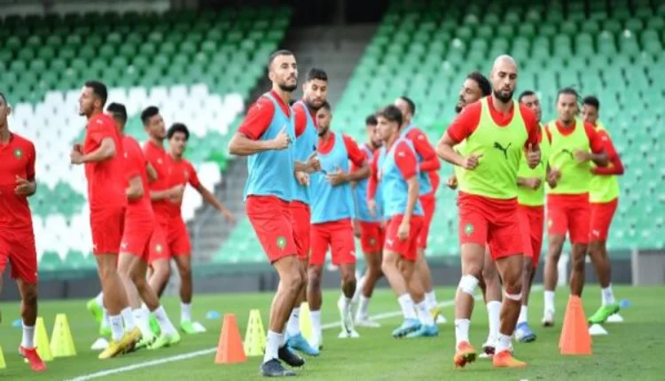 المنتخب المغربي يواصل استعداداته لمواجهة الكونغو